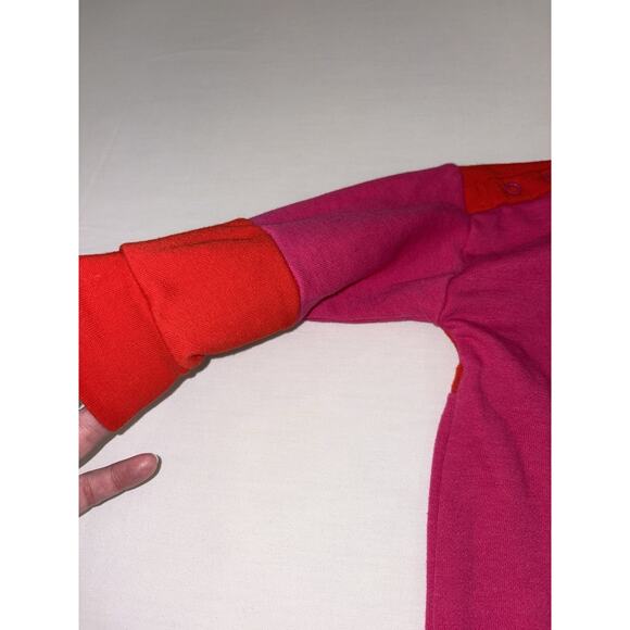 Adidas x Lego Magenta Duplo Jumpsuit Pajama Baby Unisex Size 12 Month Outfit - Picture 6 of 14